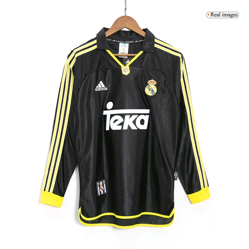 1999/01 Real Madrid Retro Away Long Sleeve Jersey