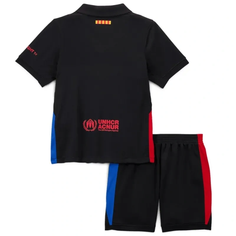Kids Barcelona Away x Coldplay Kits(Jersey+Shorts) 2024-25