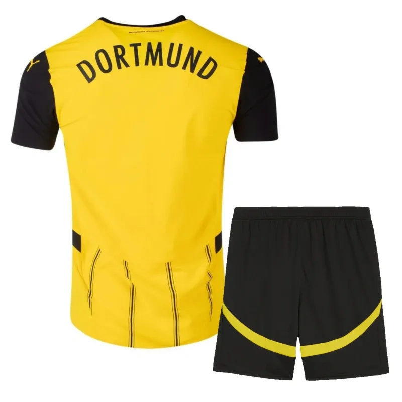 24-25 Borussia Dortmund Home Kids Kit Jersey+Shorts