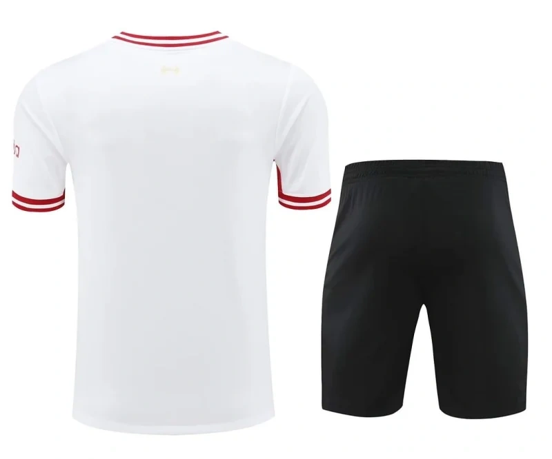 24-25 Liverpool Training Wear White Suit Shirt