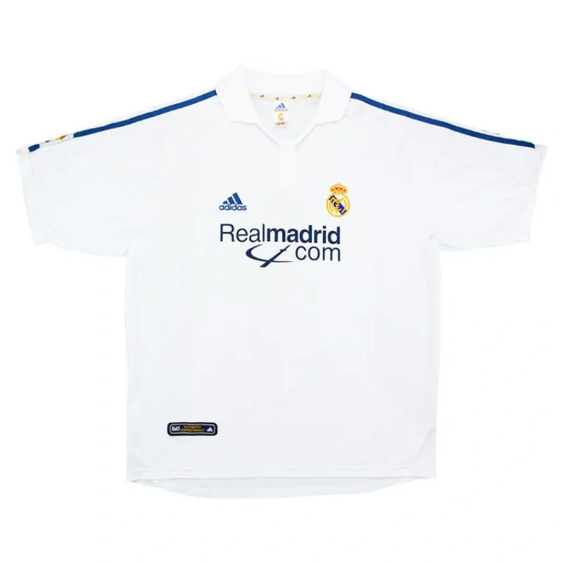 2001/02 Real Madrid Retro Jersey Home