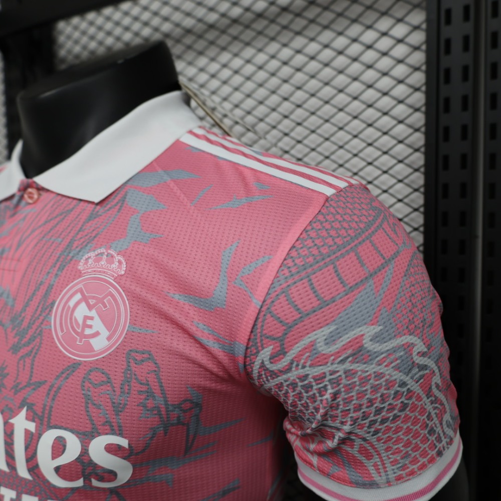 2024/25 Real Madrid player special edition Black football jersey