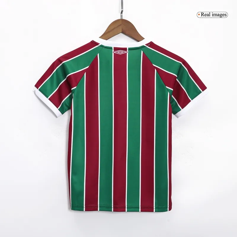 Kids Fluminense FC 2023/24 Home Jersey Kit