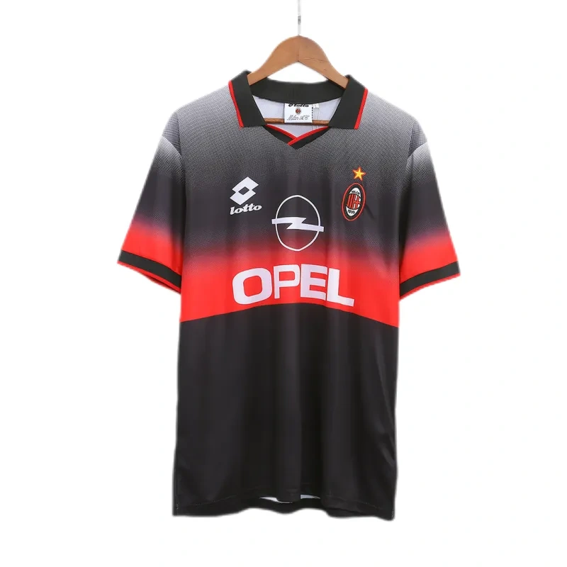 1996/97 AC Milan Retro Training Jersey black