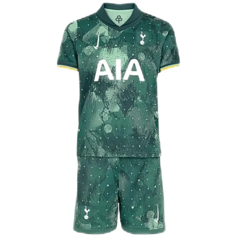 2024/25 Kids Tottenham Hotspur Third Kits(Jersey+Shorts)