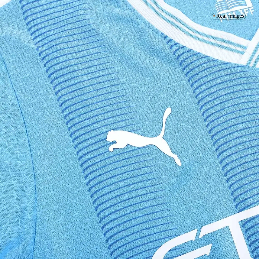 2023/24 Manchester City Home Long Sleeve Jersey