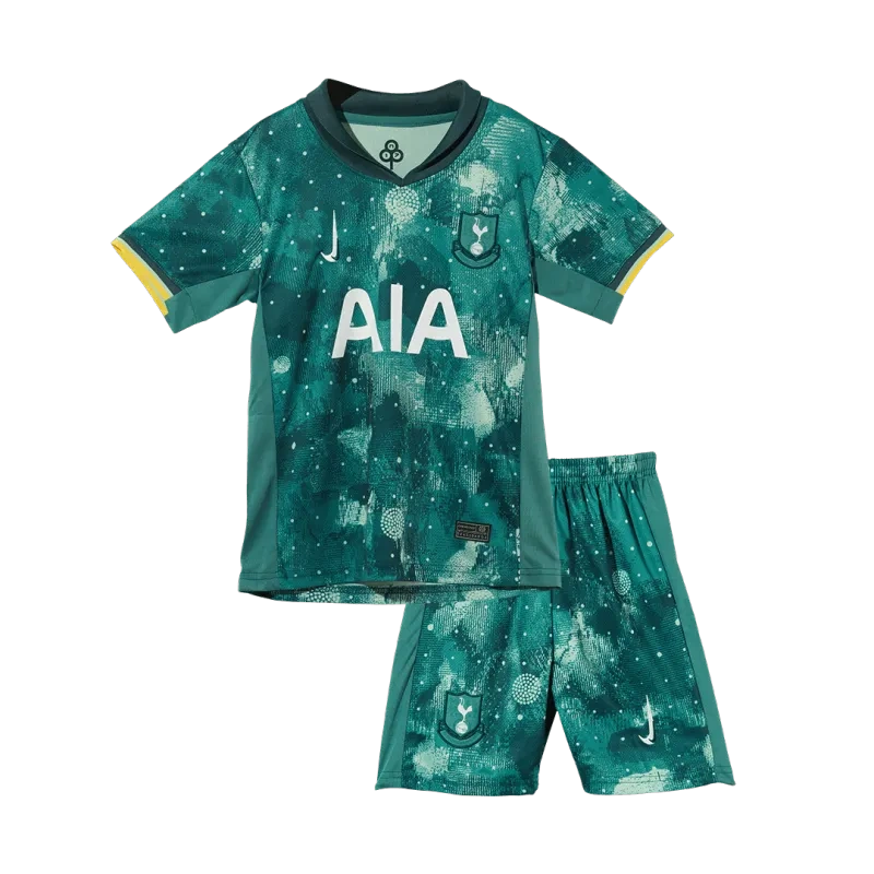 2024/25 Kids Tottenham Hotspur Third Kits(Jersey+Shorts)