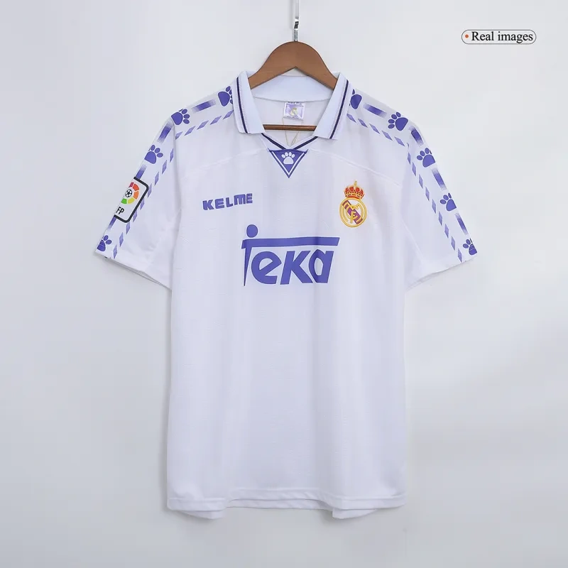 1996/97 Real Madrid Retro Jersey Home