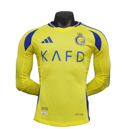 Al Nassr Home Long Sleeve Jersey Player Version 2024/25
