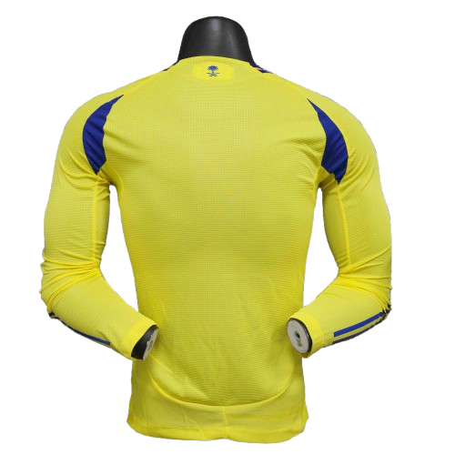 Al Nassr Home Long Sleeve Jersey Player Version 2024/25