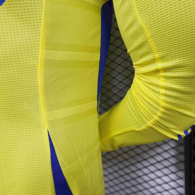 Al Nassr Home Long Sleeve Jersey Player Version 2024/25