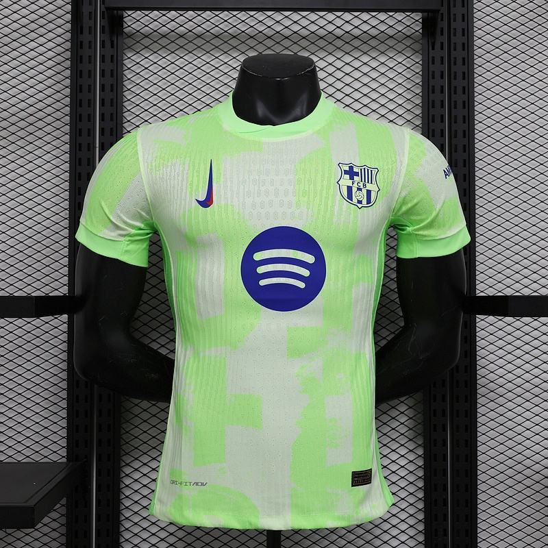 Barcelona Third Jersey Without Spofity Text Player Version 2024/25