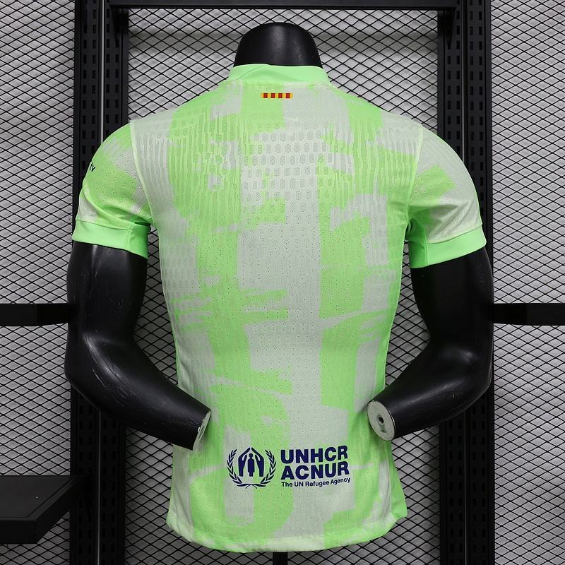 Barcelona Third Jersey Without Spofity Text Player Version 2024/25