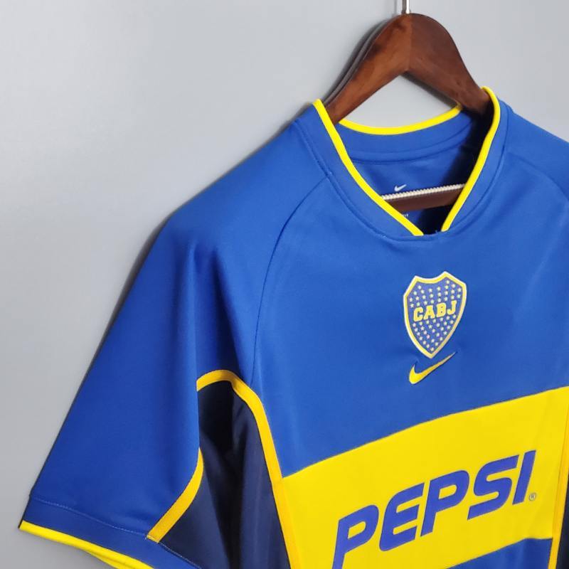 Retro Boca Juniors 2002 home S-XXL