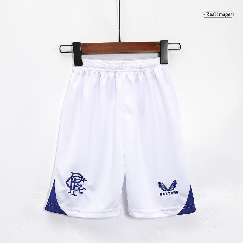 Kids Glasgow Rangers Home Kit Jersey+Shorts 2023/24