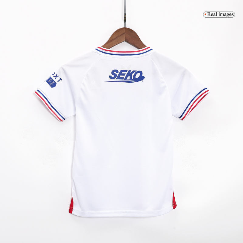 Kids Glasgow Rangers Away Kit Jersey+Shorts 2023/24