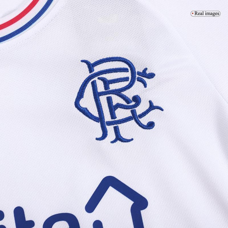 Kids Glasgow Rangers Away Kit Jersey+Shorts 2023/24