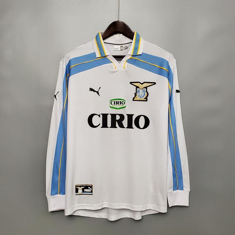 Retro Lazio 2000/2001 Long sleeve away S-XXL