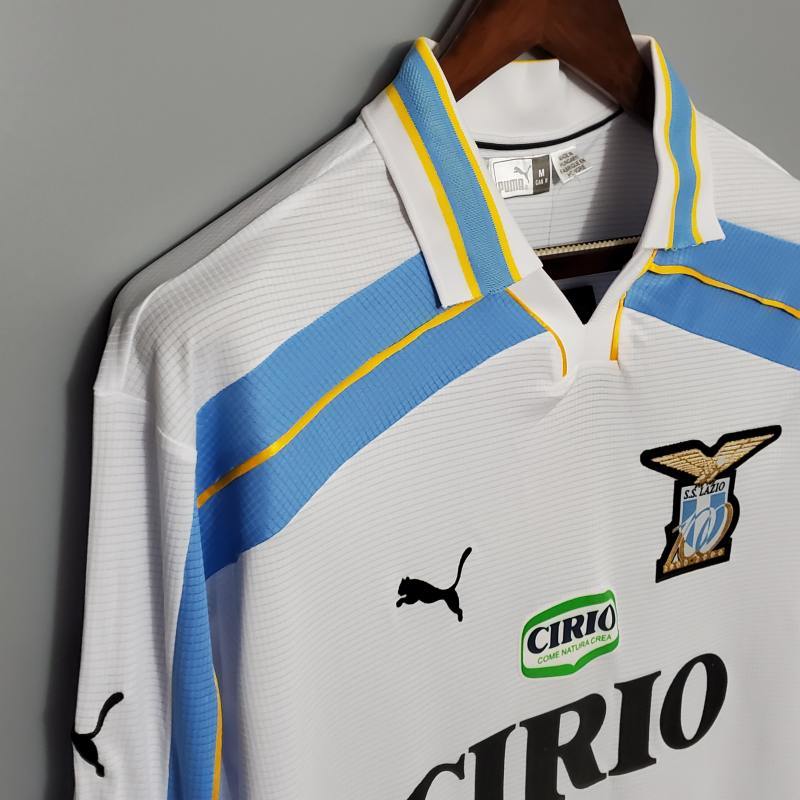 Retro Lazio 2000/2001 Long sleeve away S-XXL