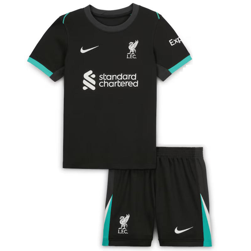 Kids Liverpool Away Jersey Kits 2024/25