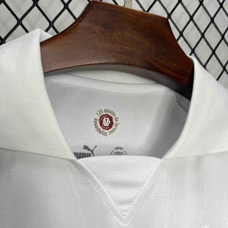 Marseille 125-Years Anniversary White Jersey 2024/25