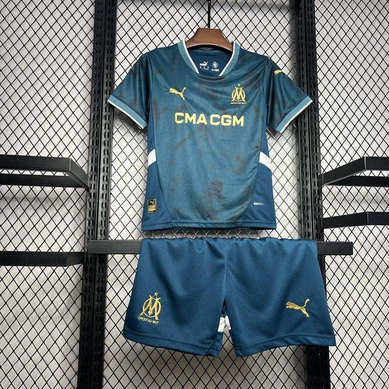 Kids Marseille Away Kits 2024/25
