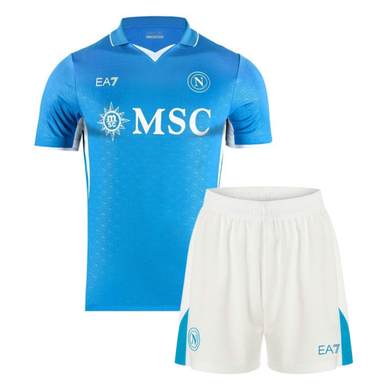 Napoli Home Kit(Jersey+Shorts) 2024/25