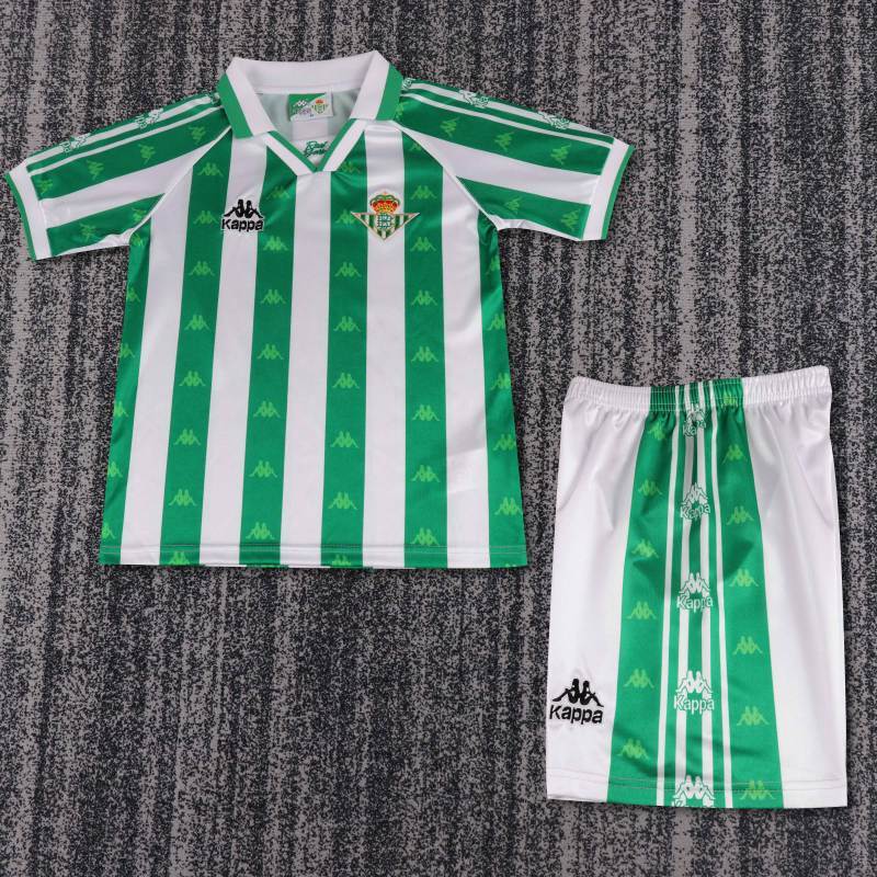 Retro Kids 95/97 Betis home size: 16-28
