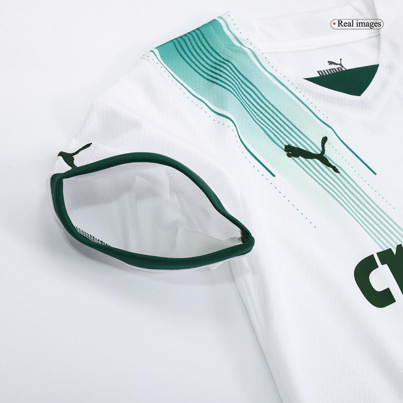 Kids SE Palmeiras Away Jersey Kit Replica 2023/24