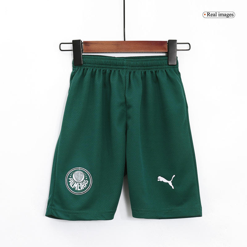 Kids SE Palmeiras Away Jersey Kit Replica 2023/24