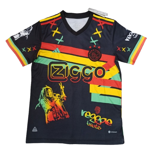Ajax x Bob Marley Jamaica Lion Commemorative Special Edition Jersey 2023/24