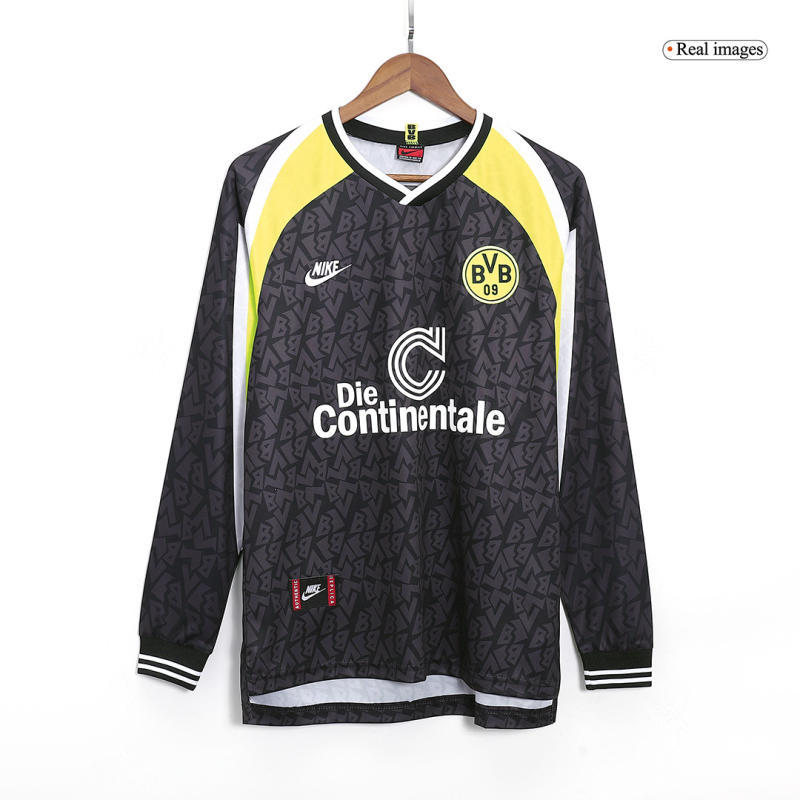 Borussia Dortmund Retro Away Long Sleeve Jersey 1995/96