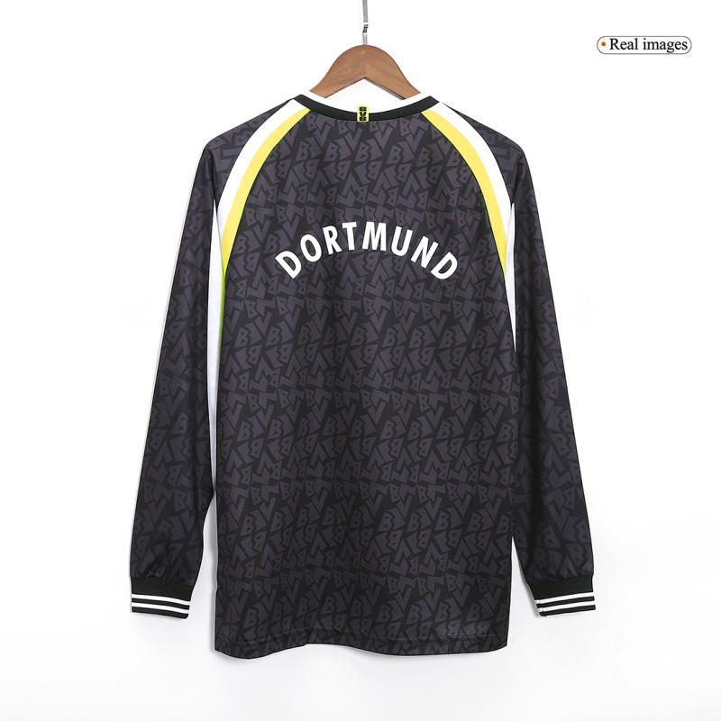 Borussia Dortmund Retro Away Long Sleeve Jersey 1995/96