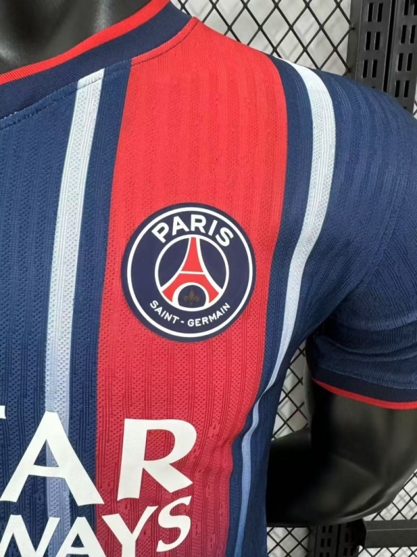 2025-26 PSG Saint-Germain Home Soccer Jersey Player Version