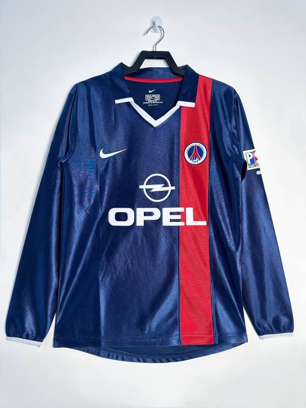 Retro PSG home long sleeved 2001/02