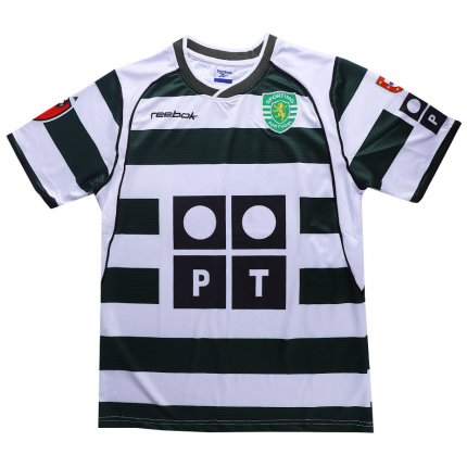 Sporting Lisbon Retro Jersey Home 2001/03