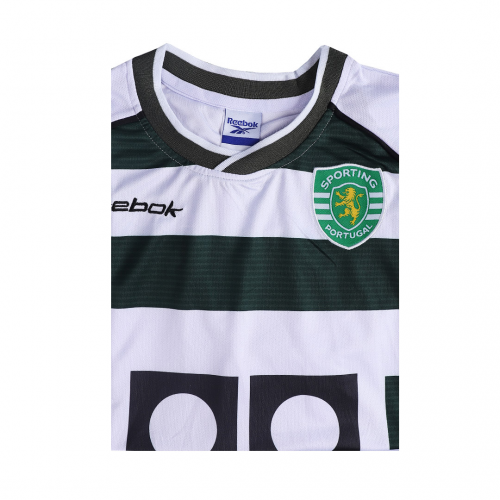 Sporting Lisbon Retro Jersey Home 2001/03