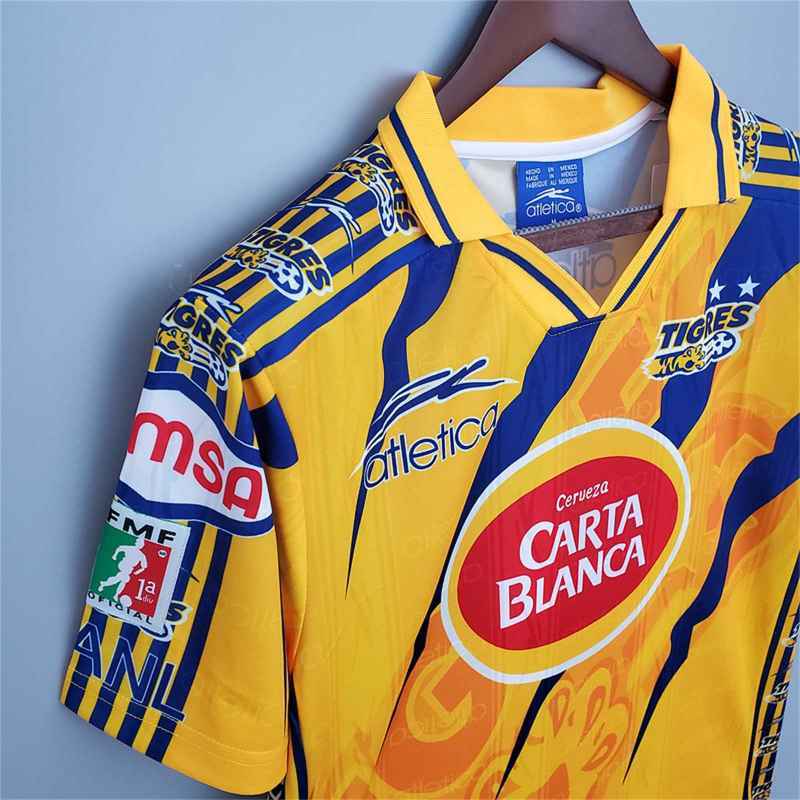 Tigres UANL Retro Jersey Home 1997/98