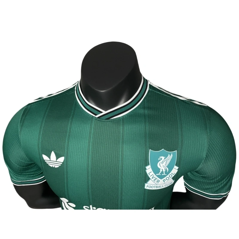 2025-26 Liverpool Green Player Edition Football Jersey