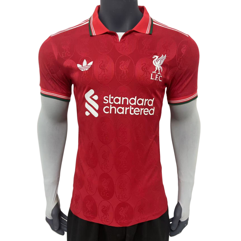 2025/26 Liverpool Home Player Version Soccer Jersey