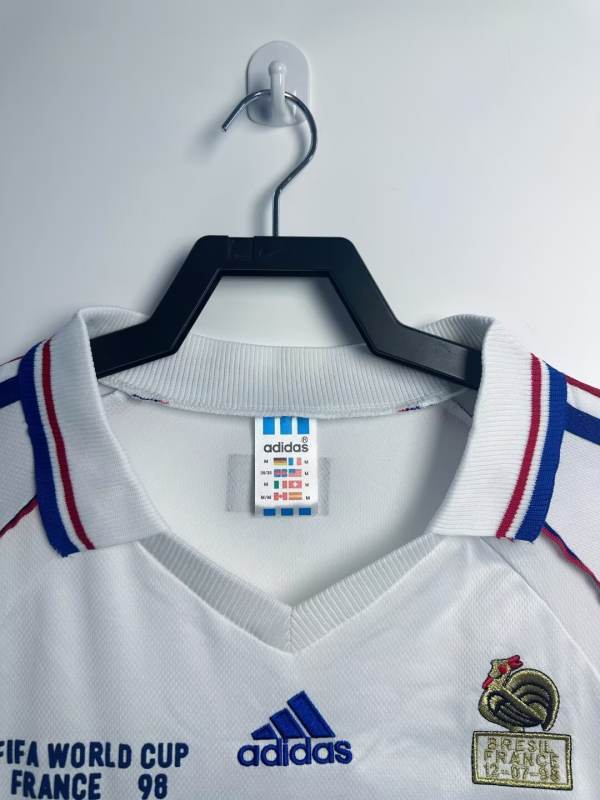 Retro France Away Long Sleeved 1998