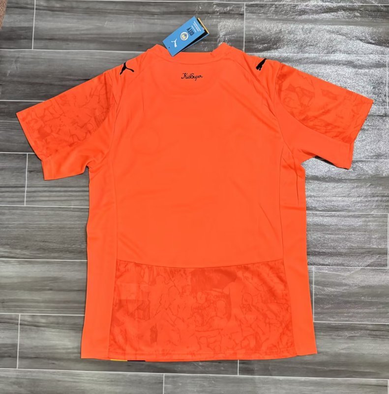 2025/26 Manchester City Club World Cup Orange Football Shirt (Fan Edition)