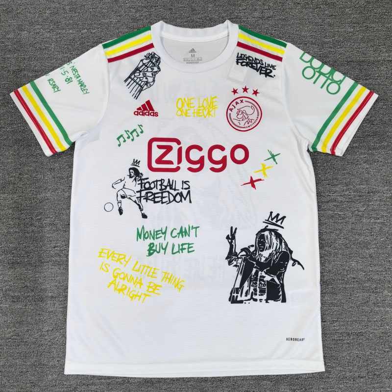 2025/26 Ajax Graffiti Fan Edition Football Jersey