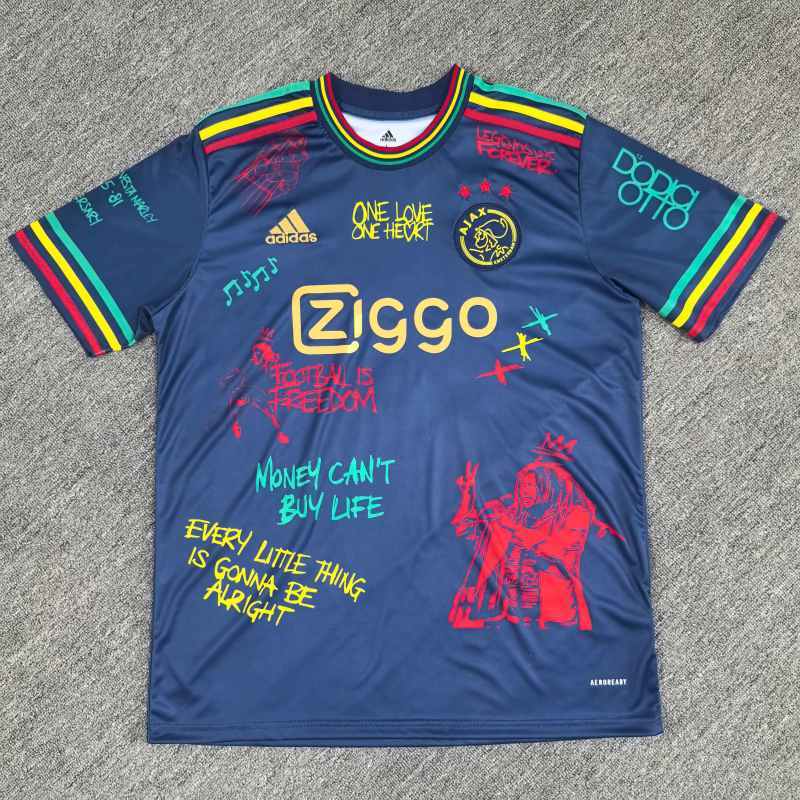2025/26 Ajax Graffiti Fan Edition Football Jersey