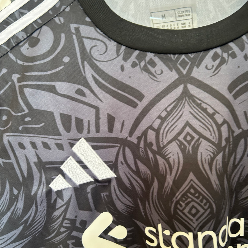 2025/2026 Liverpool Phoenix Black Purple Fan Edition Football Shirt
