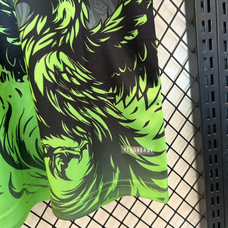2025/2026 Liverpool FC Black and Green Fan Edition Football Shirt
