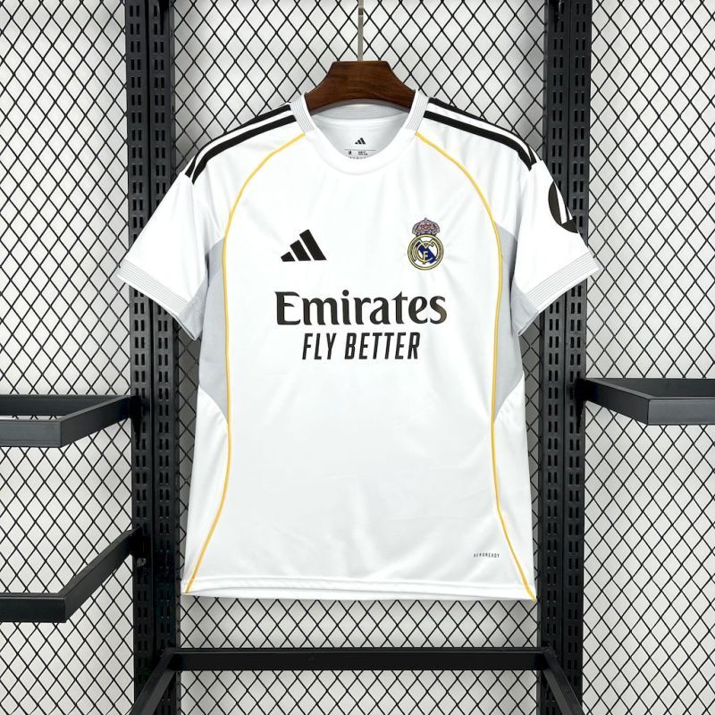 2025/2026 Real Madrid Home Football Shirt