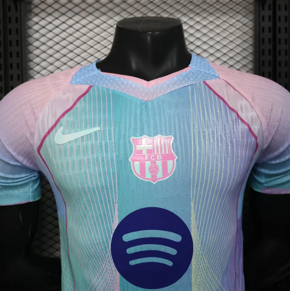 25-26 Barcelona Home Player Version Soccer Jerseys