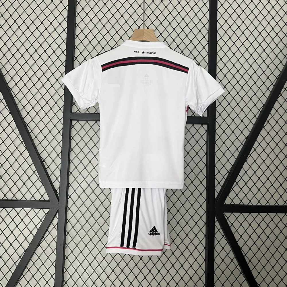 Real Madrid 14-15 Kids Retro Home Kit Cheap Jersey