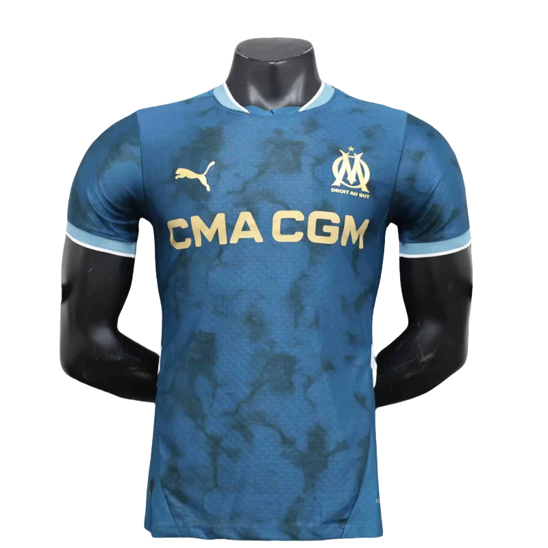 24-25 Marseilles Away Soccer Jersey Player Version